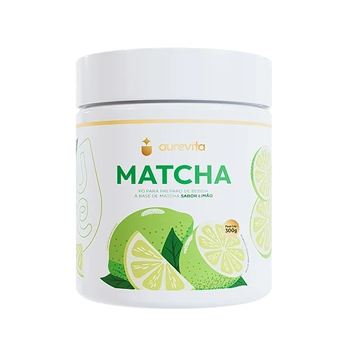 Pote de Matchá Aurevita